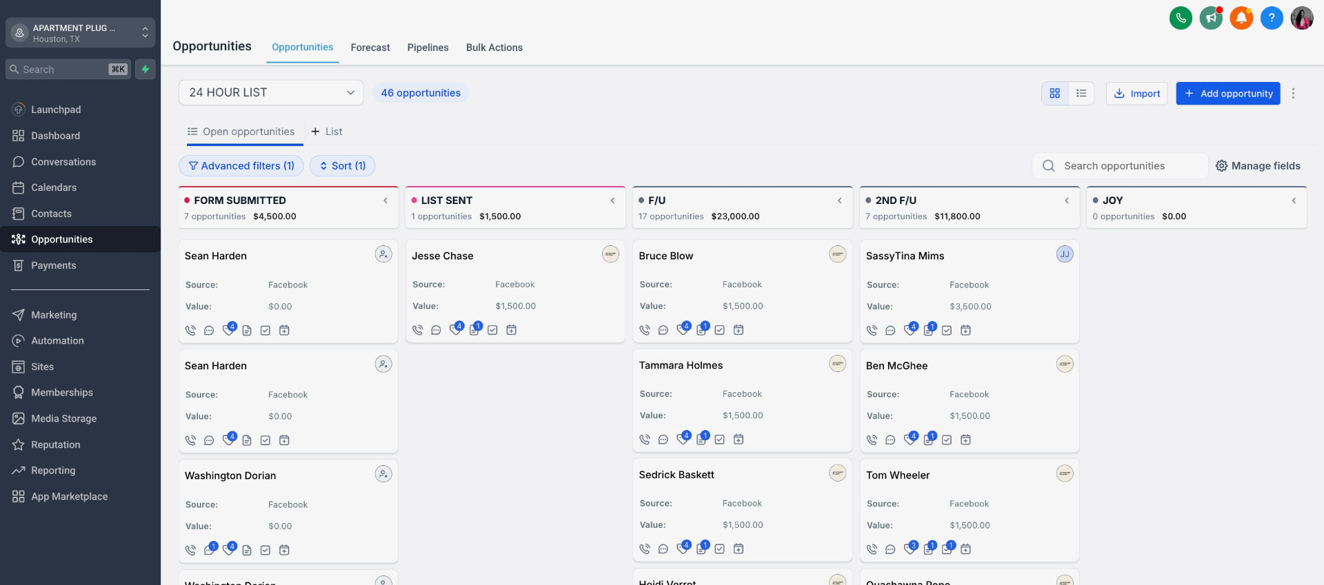 The Pipeline system screenshot