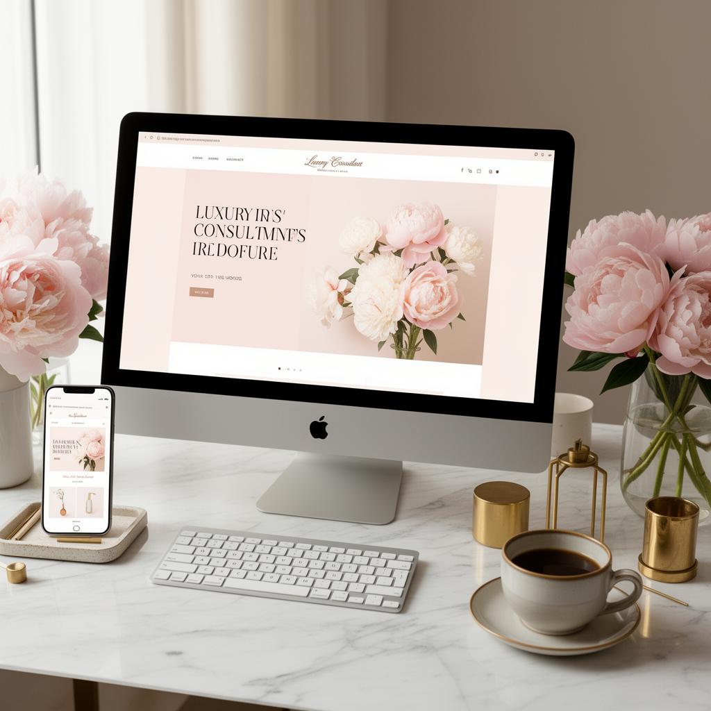 Luxury Consultant Brand Site
