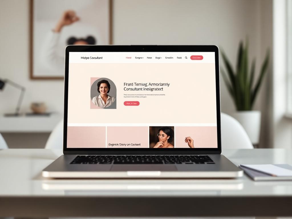 Luxury Consultant Brand Site